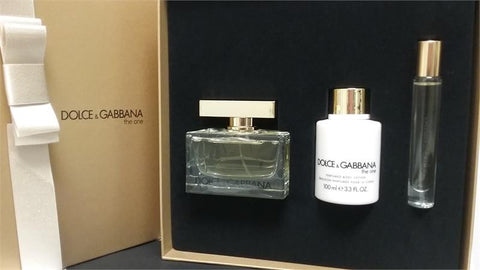 THE ONE By Dolce & Gabbana EDP 2.5oz/ B.L. 3.3oz/ Mini .25oz For Women - Aura Fragrances