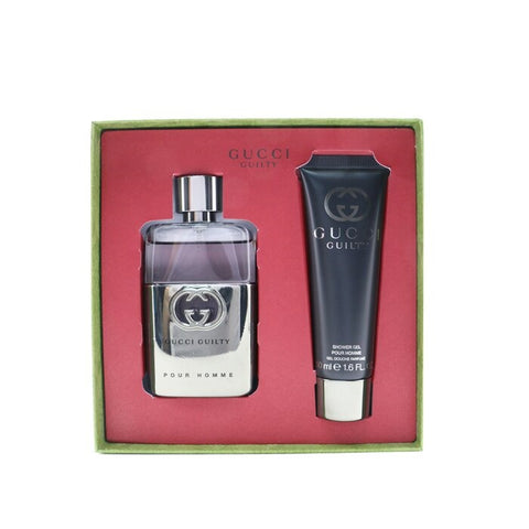 Gucci Guilty Men 1.6oz EDT & 1.6oz Shower Gel