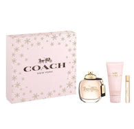 Coach Women Gift Set 3oz EDP & .25oz EDP & 3.3oz Body Lotion