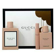 Gucci Bloom Gift Set 3.3oz EDP & 3.3oz Body Lotion & .33oz EDP