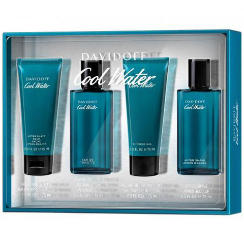 COOL WATER For Men 2.5 oz & 2.5 oz & 2.5 oz & 2.5 oz