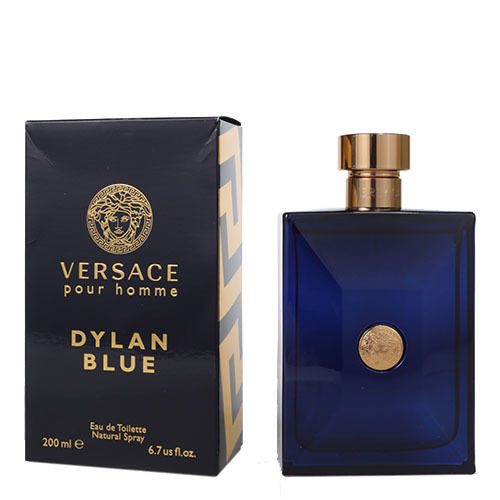 Versace Pour Homme Dylan Blue FOR MEN by Versace - 3.4 oz EDT  Spray : Beauty & Personal Care