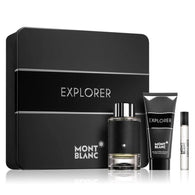 Mont Blanc Explorer Men 3.4oz EDP & 3.4oz Aftershave Balm & .25oz EDP