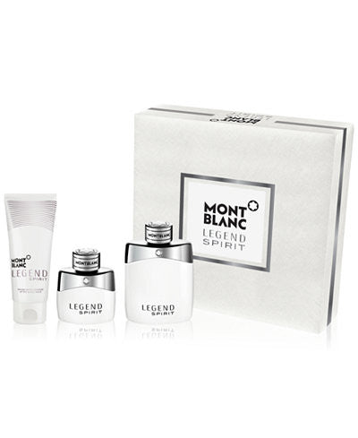 Mont Blanc Legend Spirit for Men by Mont Blanc 3.3Oz EDT/3.3 As/3.3 Sg General Aura Fragrance