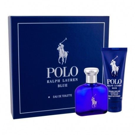 Polo Blue Set 2.5oz EDT & 3.4oz Shower Gel