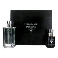 Prada L'homme For Men 3.4 oz & 3.4 oz  Tonic Shower Cream