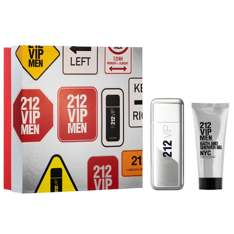 212 VIP Men Set 3.4oz EDT & 3.4oz Shower Gel