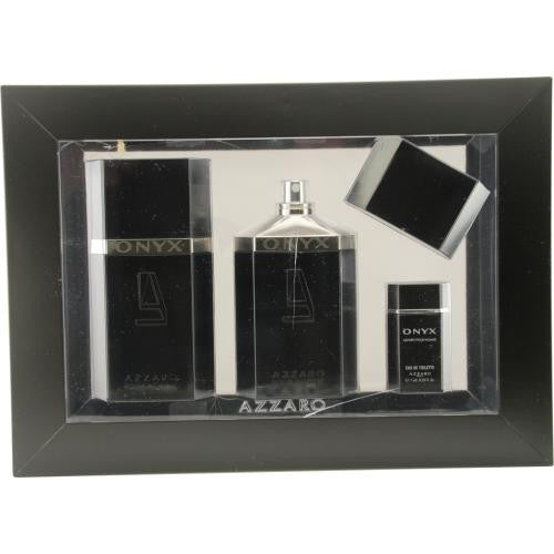 アイオス& 暗黒王 &ヒューセット Azzaro Onyx by Loris Azzaro 3Pc Setfor Men – AuraFragrance
