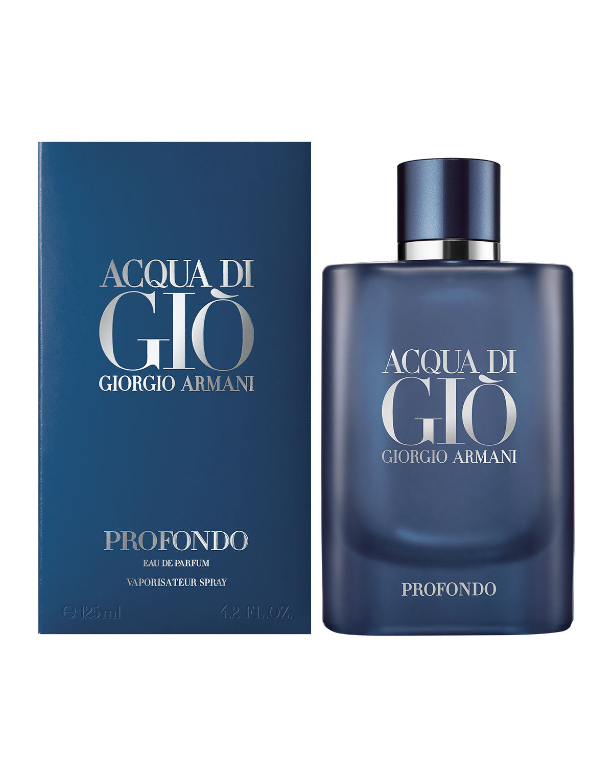香水(男性用) Acqua di Gio Profondo 125ml Acqua di Giò Profondo Eau de Parfum Cologne - Armani Beauty