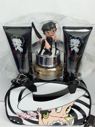 BETTY BOOP PARTY 2.5 OZ/3.4 OZ BODY LOTION/3.4 OZ BUBBLE BATH/BAG - Aura Fragrances