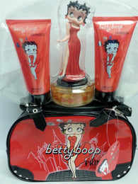 Betty Boop Princess 2.5 Oz/3.4 Oz Body Lotion/3.4 Oz Bubble Bath/Bag General Aura Fragrance