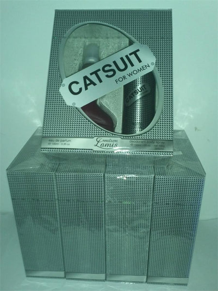 Wholesale Lot Catsuit by Lamis W 3.3 Oz/5.0 Deodorant/ (This Price $20 Is for 5 Gifts Set See Picture). General Aura Fragrance
