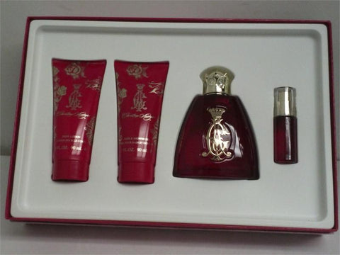 Christian Audigier  3.4 oz/.25 oz/3.0 oz Body Lotion/3.0 oz Bath & Shower Gel For Women - Aura Fragrances