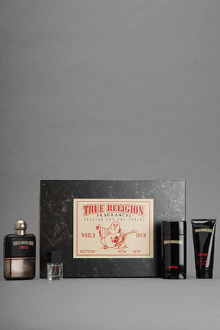 Drifter by True Religion EDT 3.4Oz/.25Oz/Shower G 3.0Oz/Deodorant 2.75 for Men General Aura Fragrance