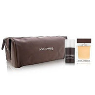 DOLCE & GABBANA THE ONE SET  TOILETRY BAG/EDT 3.3/ DEO 2.4 OZ  MEN - Aura Fragrances