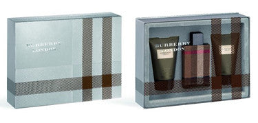 BURBERRY LONDON By Burberry (4PCS Gift Set) EDT 3.3oz For Men - Aura Fragrances