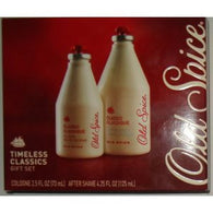 Old Spice Timeless Classics Gift Set Cologne 2.5 Fl Oz (73 Ml) After Shave 4.25 Fl Oz (125 Ml) General Aura Fragrance