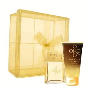 Oro By Paulina Rubio, 2 piece gift set for women - Aura Fragrances