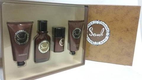 CURVE SOUL By Liz Claiborne EDT 1.7oz/A.S. 2.5oz/ S.G. 2.5oz/ Deo 1.0oz For Men - Aura Fragrances
