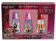 Rebelde Lupita, Mia, Roberta 3Pc Gife Set 1.7 General Aura Fragrance