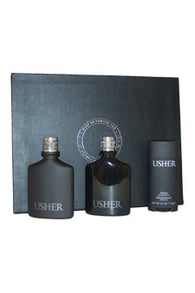 USHER HE By Usher EDT 3.4oz/ After S. 3.4oz/ Deodorant 2.6oz For Men - Aura Fragrances