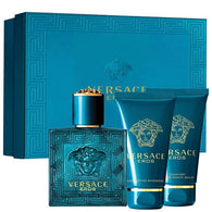 Versace Eros for Men by Versace 3.4oz EDT/3.4oz SG/3.4oz AS