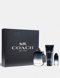 Coach Men Set 3.3oz EDT & 3.3 Shower Gel & 0.5oz EDT