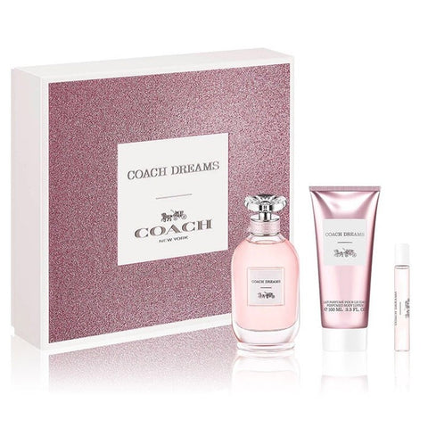 Coach Dreams Set 3oz EDP & 3.3oz Body Lotion & .25oz Mini