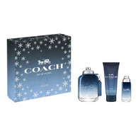 Coach Man Blue 3.3oz EDT & .5oz EDT & 3.3oz Shower Gel