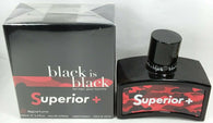 Black is Black Superior Plus For Men General Nuparfums group