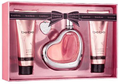 BEBE  By Bebe EDP 3.4oz/ BL 2.5oz/ SG 2.5oz For Women - Aura Fragrances