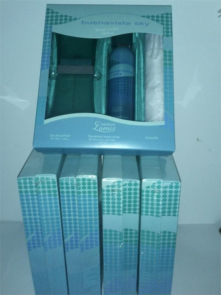 Wholesale Lot Buenavista Sky by Lamis W 3.3 Oz/5.0 Deodorant/Umbrella (This Price $20 Is for 5 Gifts Set See Picture). General Aura Fragrance