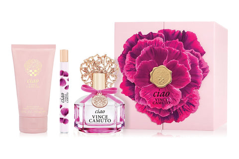 Vince Camuto Ciao Women Set 3.4oz EDP & 5oz Body Lotion & .25oz EDP