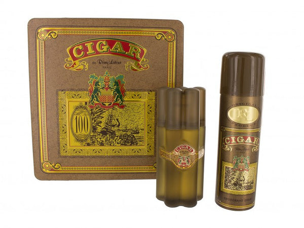Cigar for Men by Remy Latour 3.3Oz EDT/6.6Oz Deo General Remy Latour