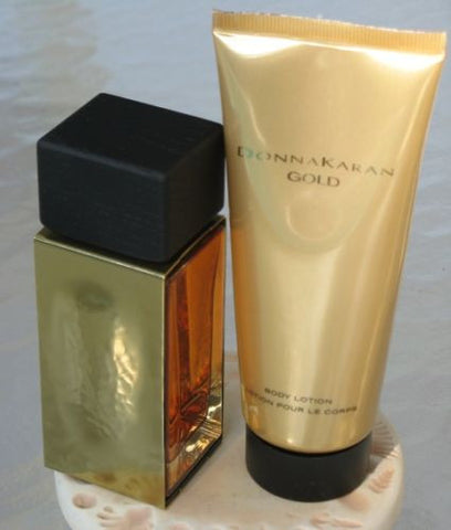 DONNA KARAN GOLD By Donna Karan EDP 1.7oz/B.L, 3.4oz/Cosmetic Pouch For Women - Aura Fragrances