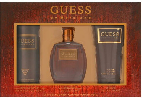 Guess Marciano For Men 3.4OZ & 6.0 OZ deo & 6.7 OZ Shower Gel