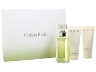 Eternity for Women by Calvin Klein 3.4oz EDP/3.4oz BL/3.4oz SG