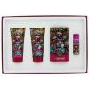 Heart & Daggers Gift Set 3.4 Oz/.25 Oz/ 3.0Oz / 3.0 Oz for Women General Aura Fragrance