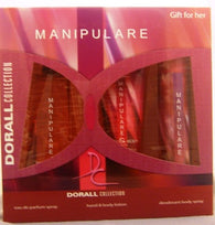 Manipulare by Dorall Collection 3.3 Oz/3.3 Oz Hand & Body Lotion & 2.5 Deodorant Body Spray. General Aura Fragrance