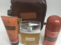 MISFIT By Creation Lamis EDT 3.3oz/Shower Gel 3.38oz/ Deo 5.0oz/ Bag For Men - Aura Fragrances