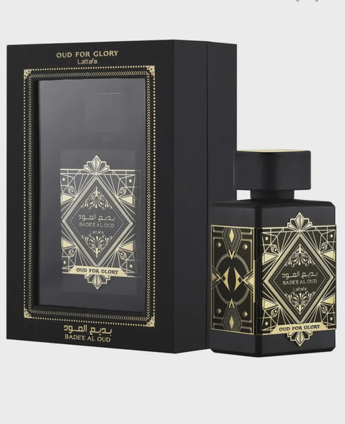 未開　新品 Lattafa Oud for Glory EDP 100ml Al Oud Oud for Glory Lattafa Unisex EDP – AuraFragrance