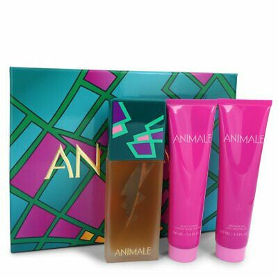 Animale Women Set 3.4oz EDP & 3.4oz SG & 3.4oz BL