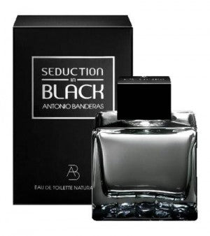 SEDUCTION IN BLACK  For Men by Antonio Banderas EDT - Aura Fragrances