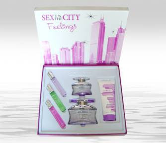 SEX IN THE CITY LUST For Women (GIFT SET) - Aura Fragrances